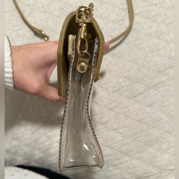 Clear & gold stadium approved bag - Picture 4 of 6